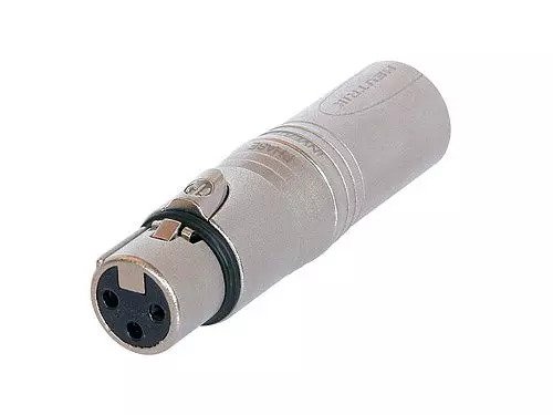 Billede af Neutrik NA3F5M XLR Adaptor - 5P Han -> 3P Hun